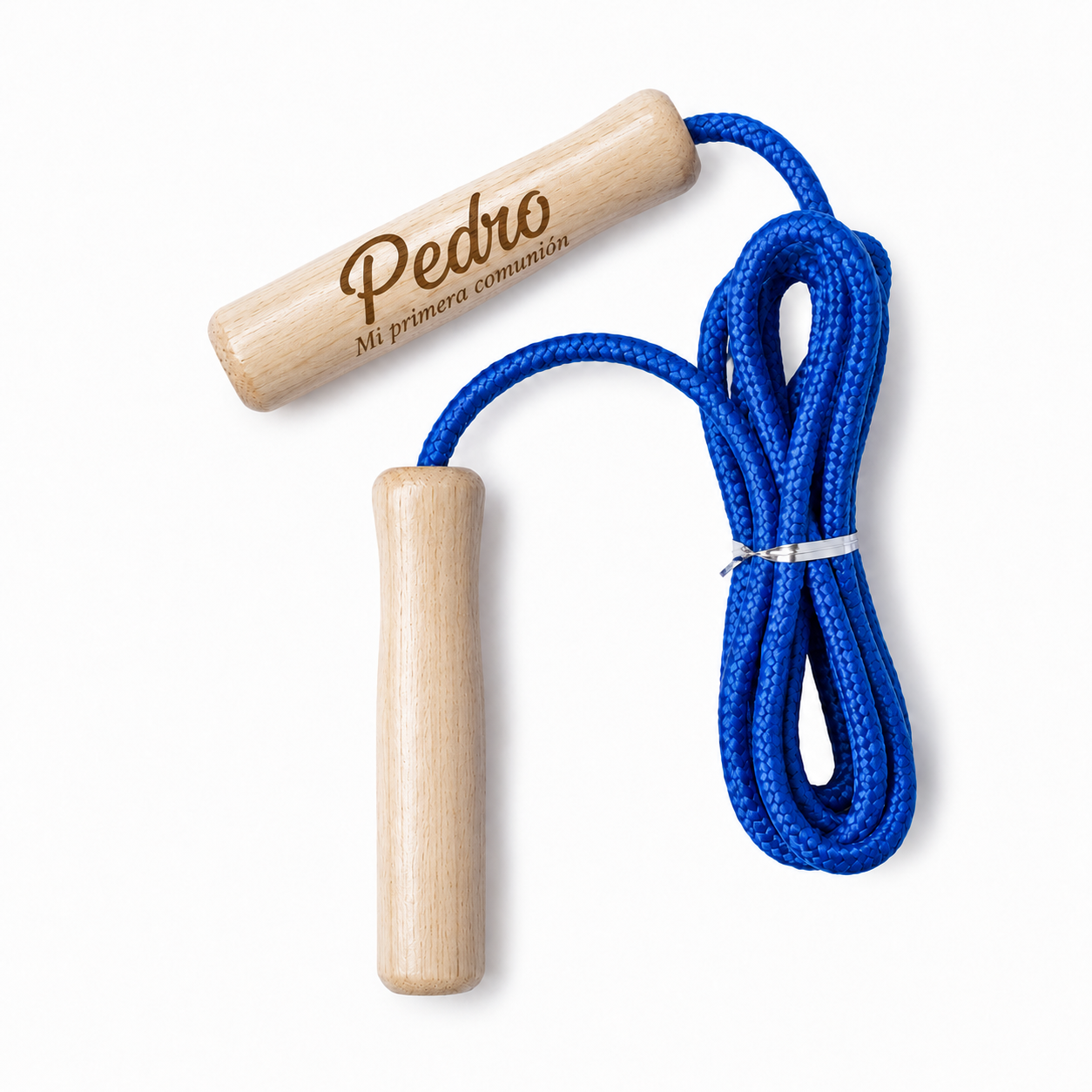 Comba personalizada de madera para comunión con nombre