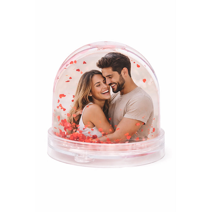 Bola de Agua Personalizada con foto para Parejas