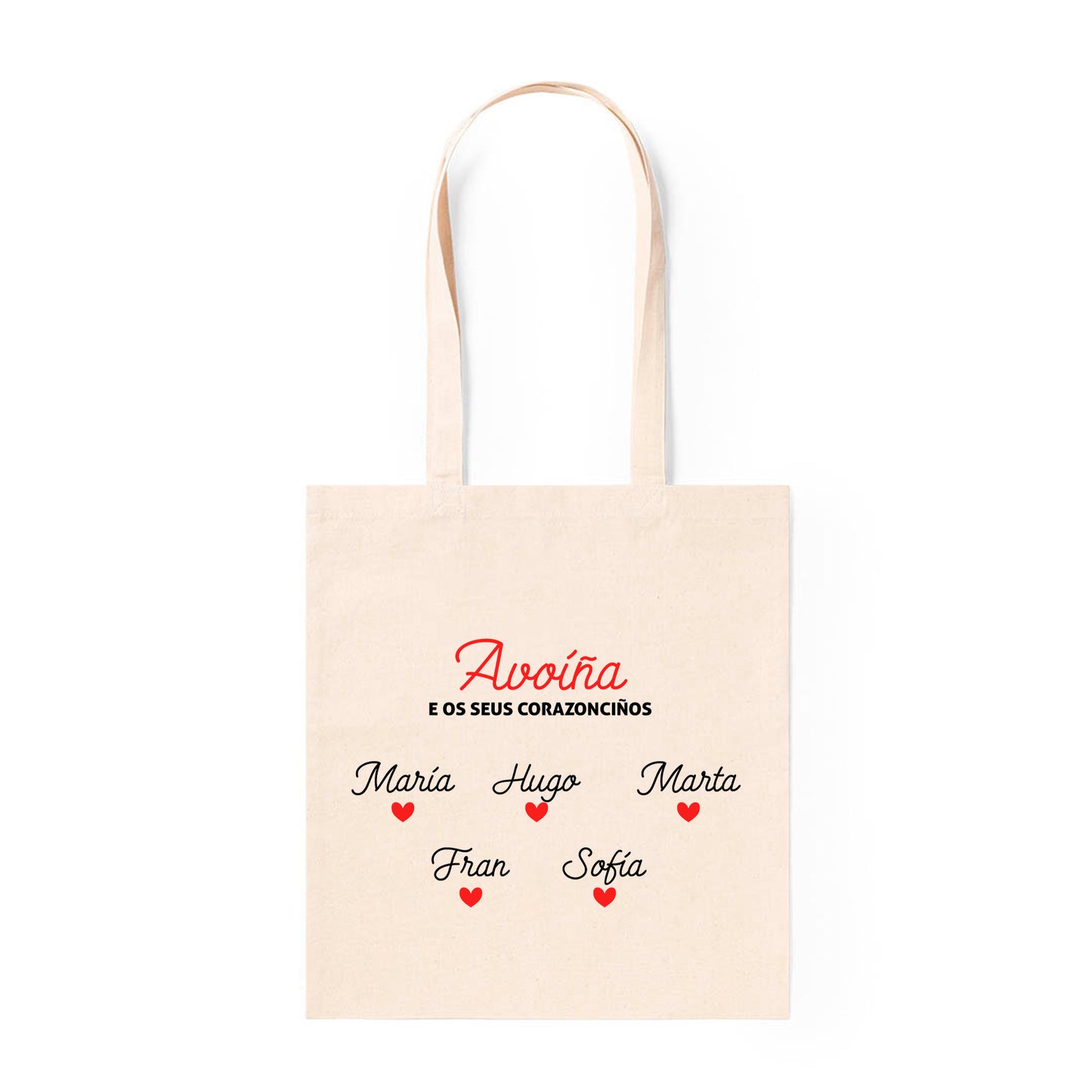 Bolsa tote para abuela con diseño especial