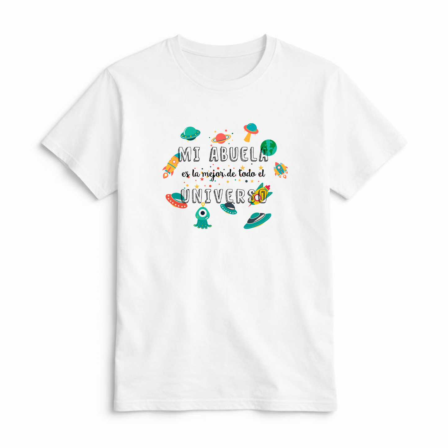 Camiseta Mi Abuela es la Mejor de Todo el Universo