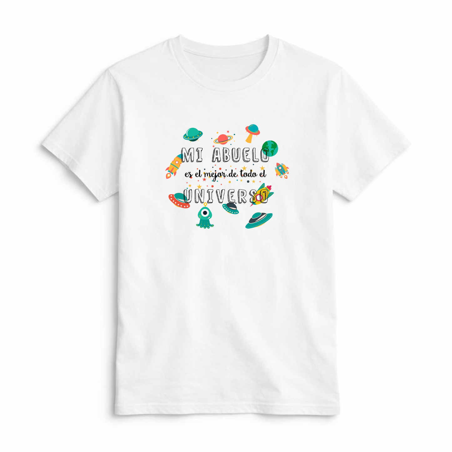 Camiseta Mi Abuelo es el Mejor de Todo el Universo