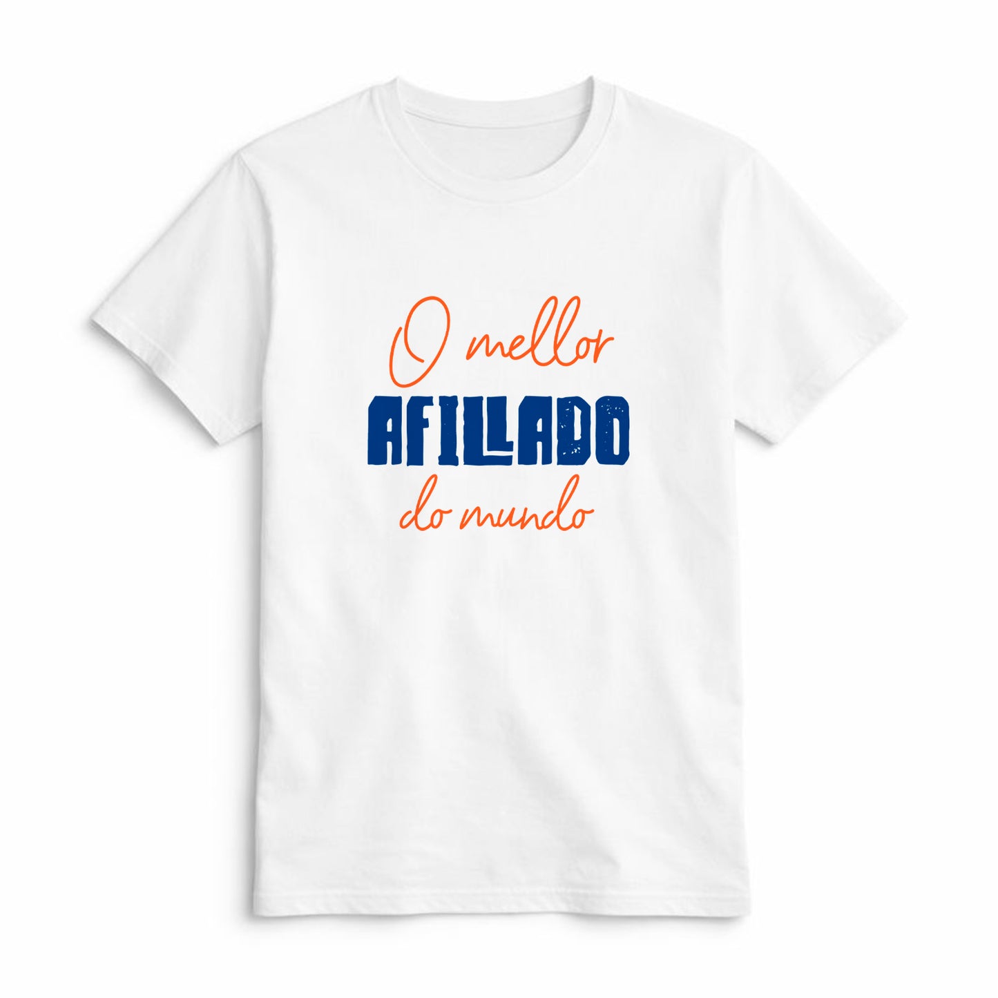 Camiseta O Mellor Afillado do Mundo