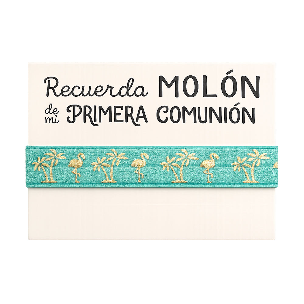 Pulsera detalle de comunión para invitados
