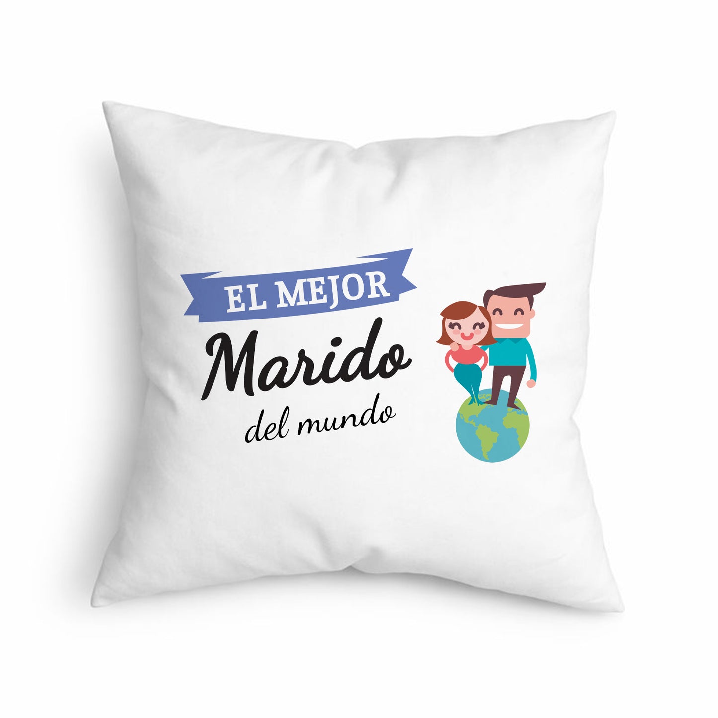 Cojín para Marido El Mejor Marido del Mundo