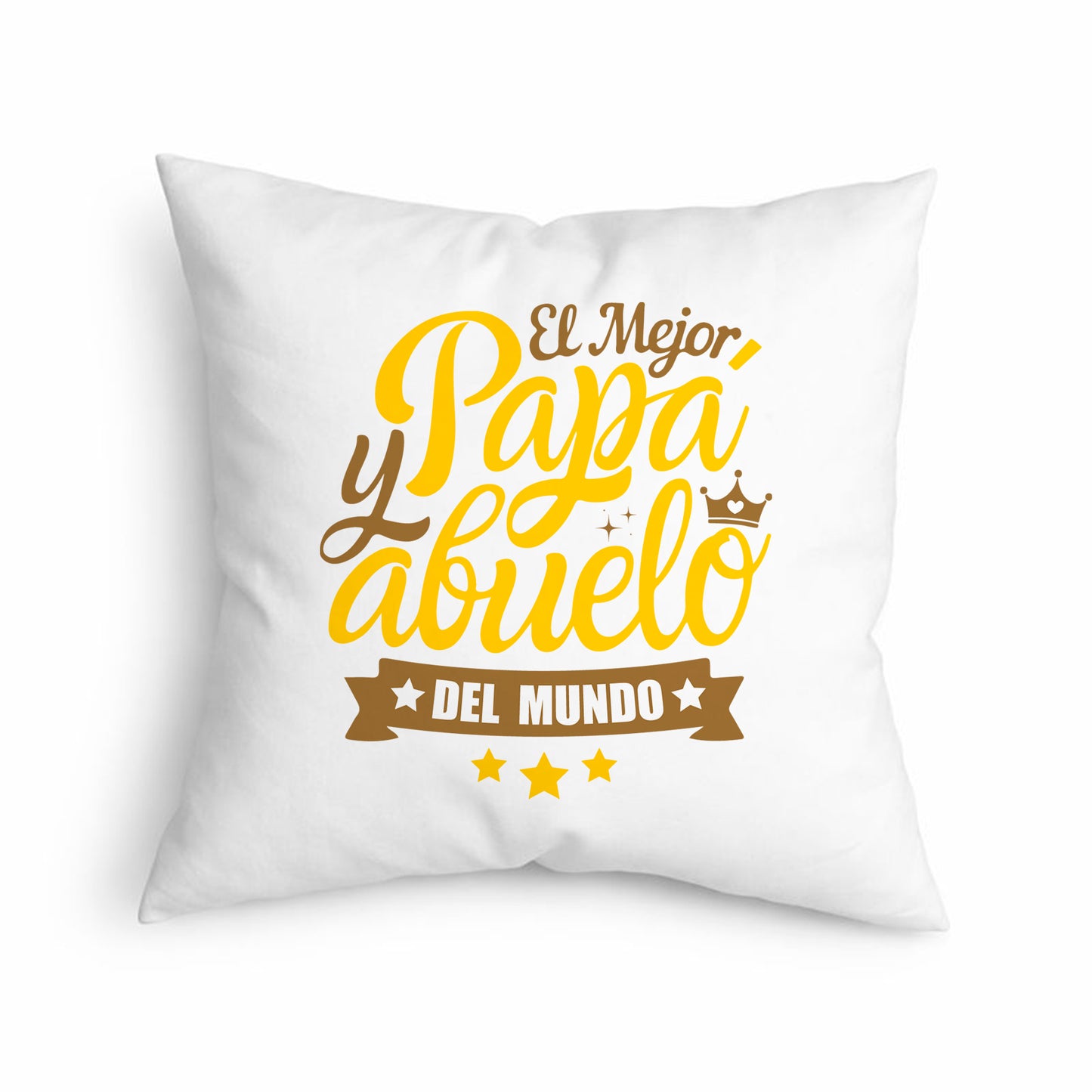 Cojín para papá y abuelo “El mejor papá y abuelo del mundo”
