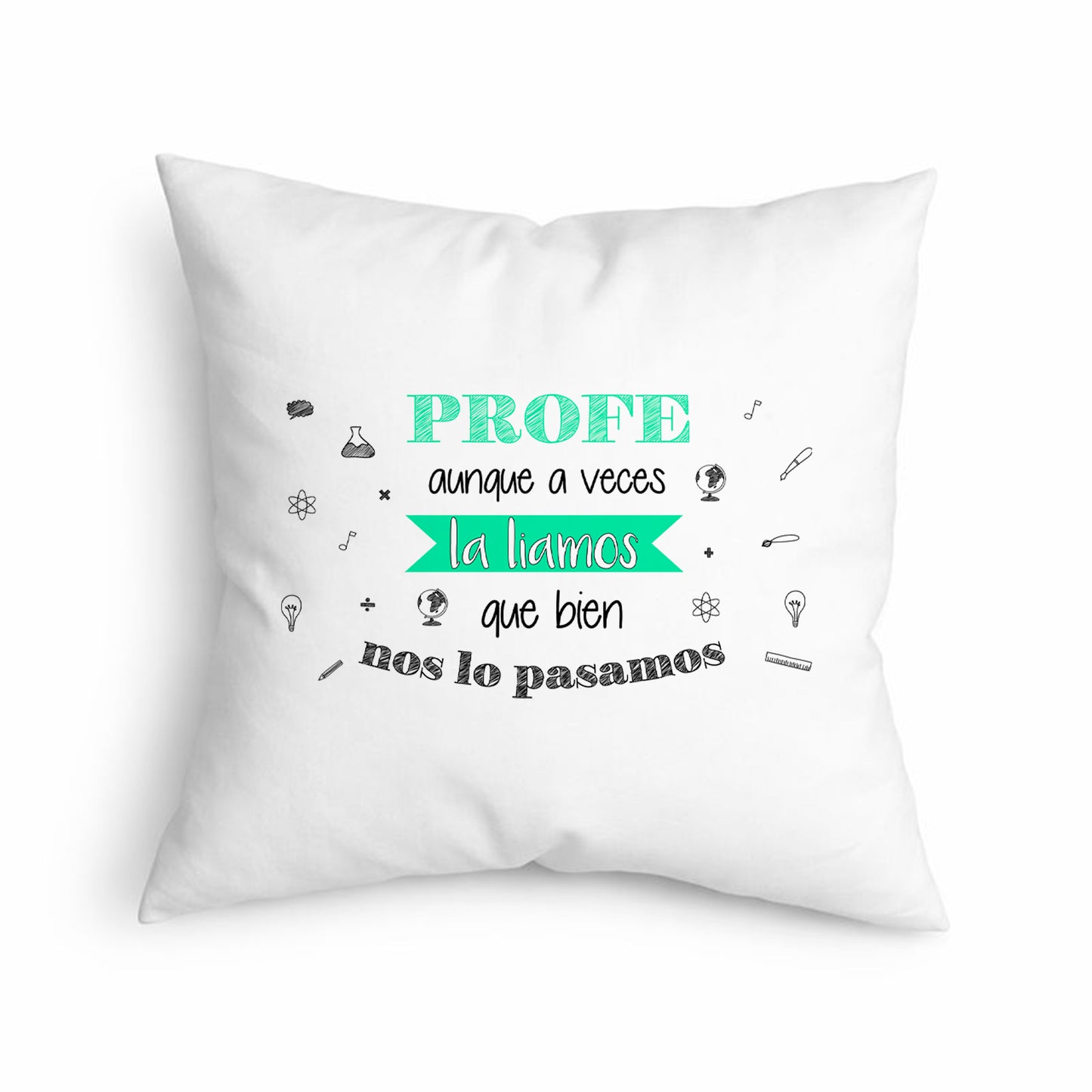 Cojín para Profesores Original – Regalo Divertido para Profe Fin de Curso