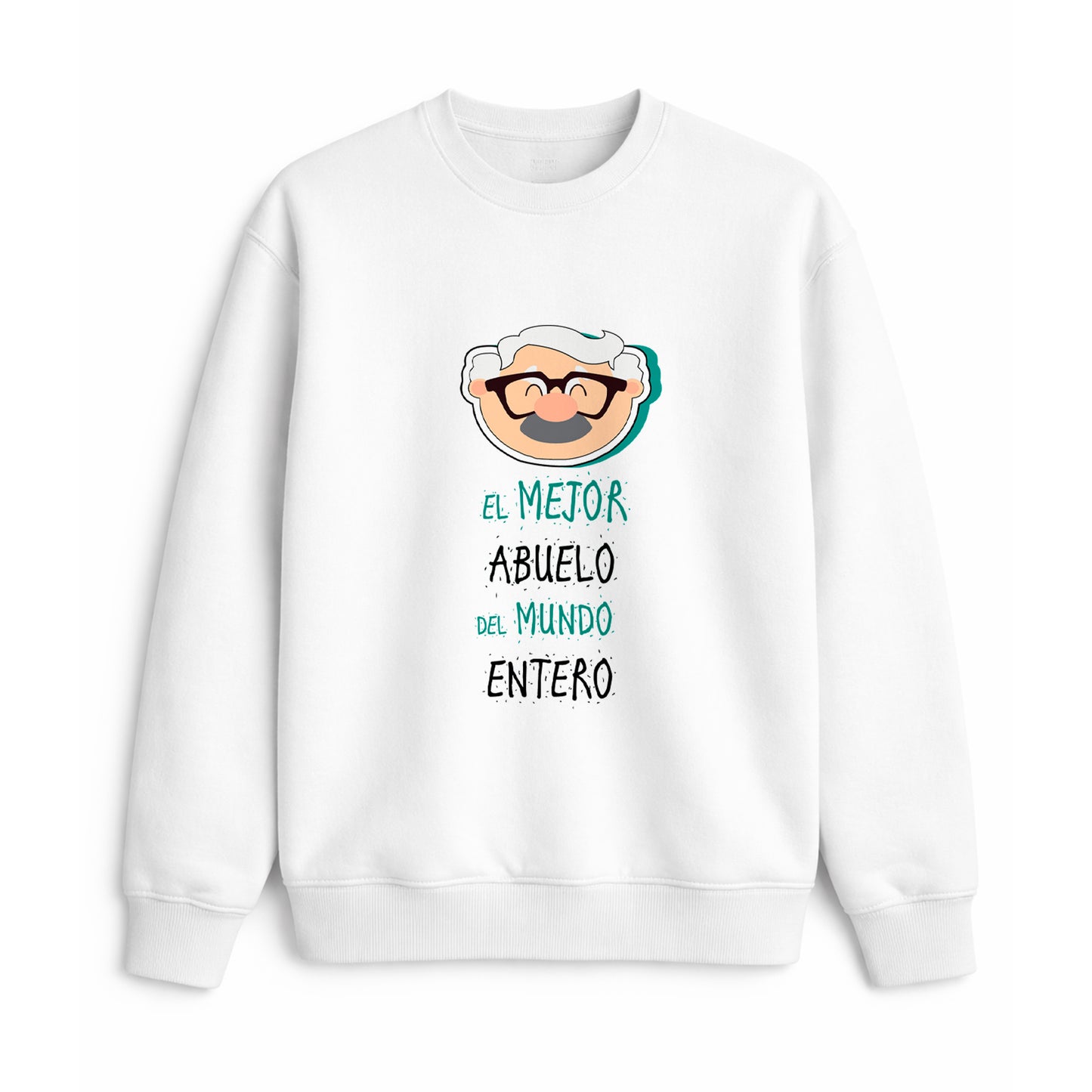 Sudadera abuelo el mejor del mundo entero regalo original
