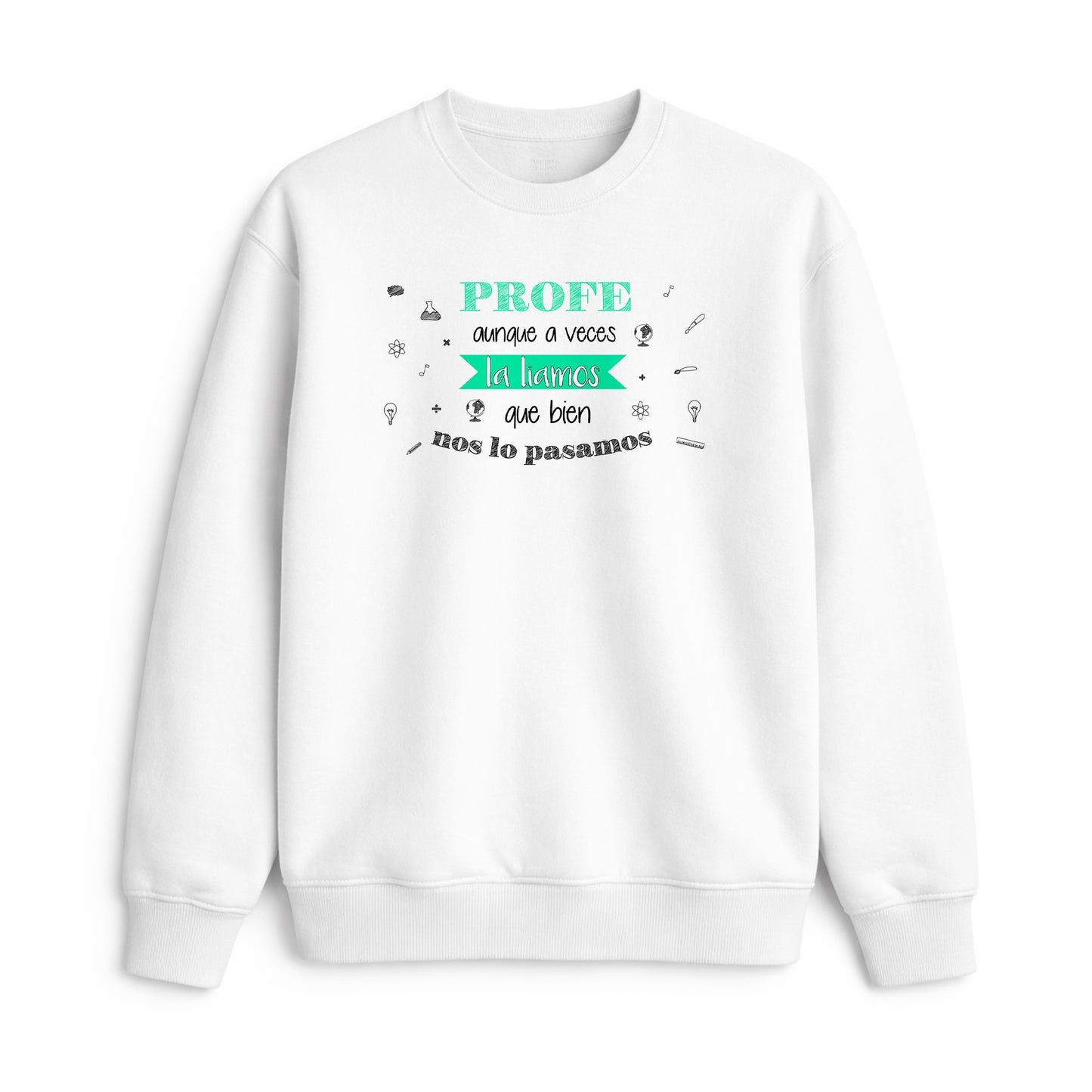 Sudadera profe regalo profesor divertida fin de curso