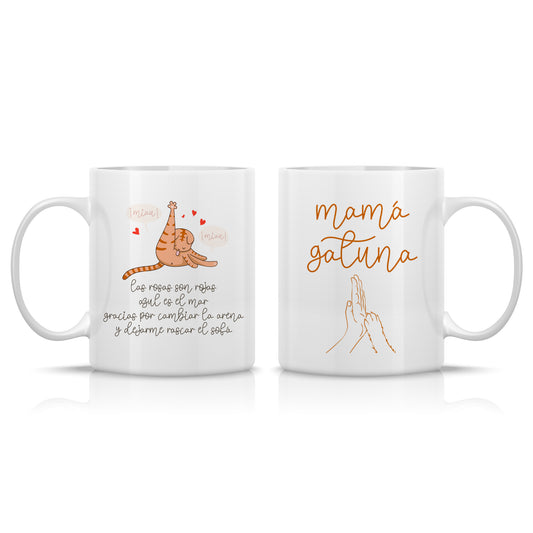 Taza “Mamá Gatuna” – Regalo para madres amantes de los gatos