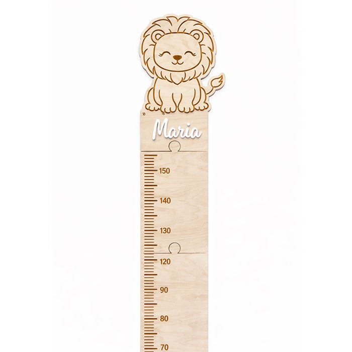 Medidor infantil de madera personalizado