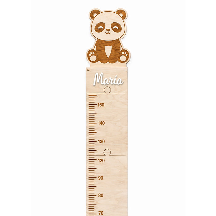 Medidor infantil de madera personalizado