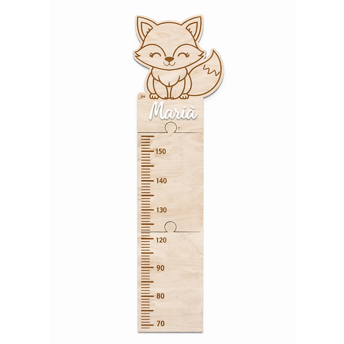 Medidor infantil de madera personalizado