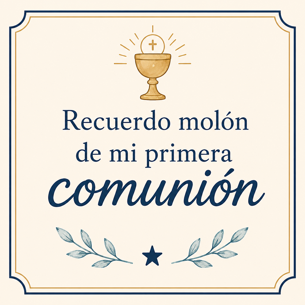 Pulsera de comunión con cruz de nácar niño
