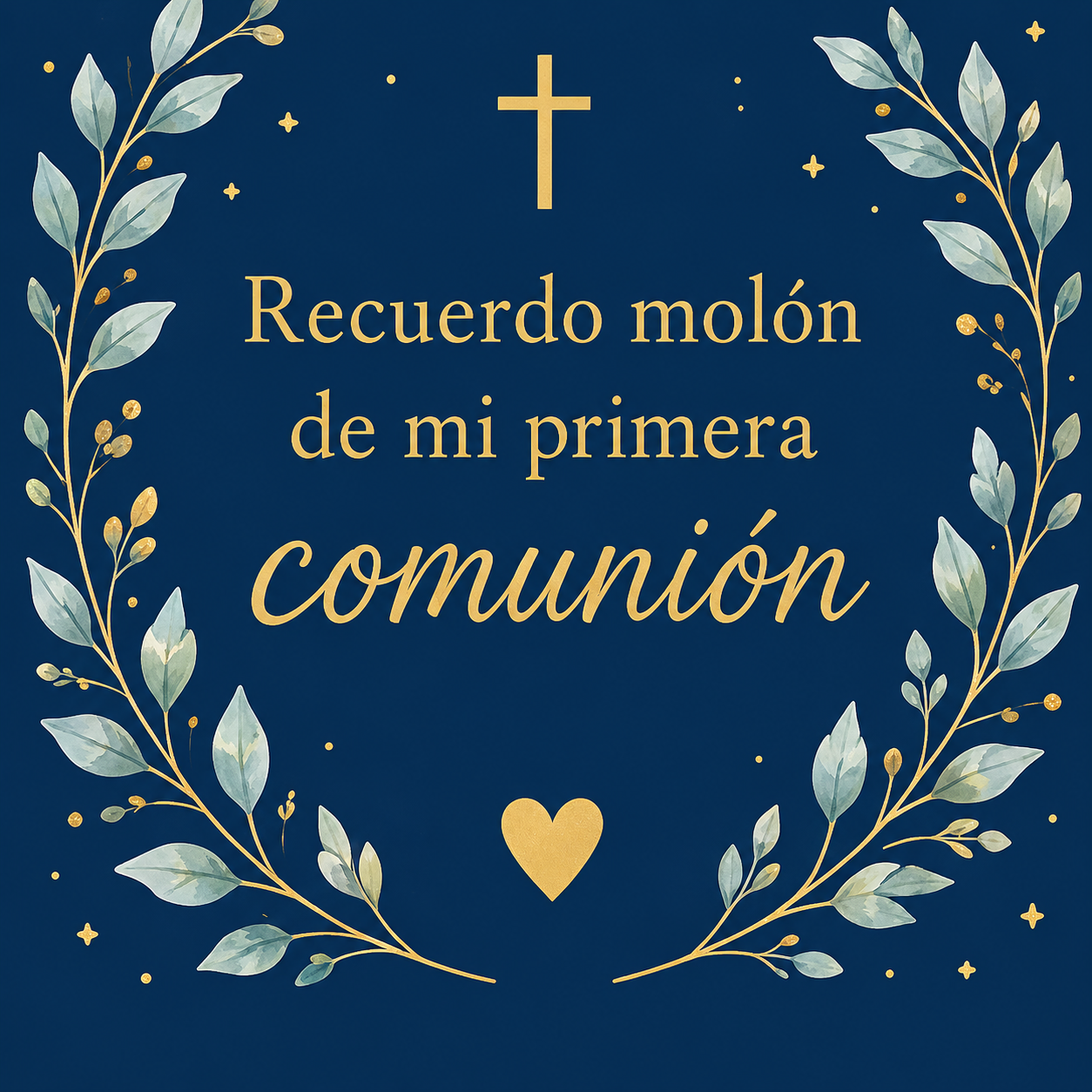 Pulsera de comunión con cruz de nácar niño