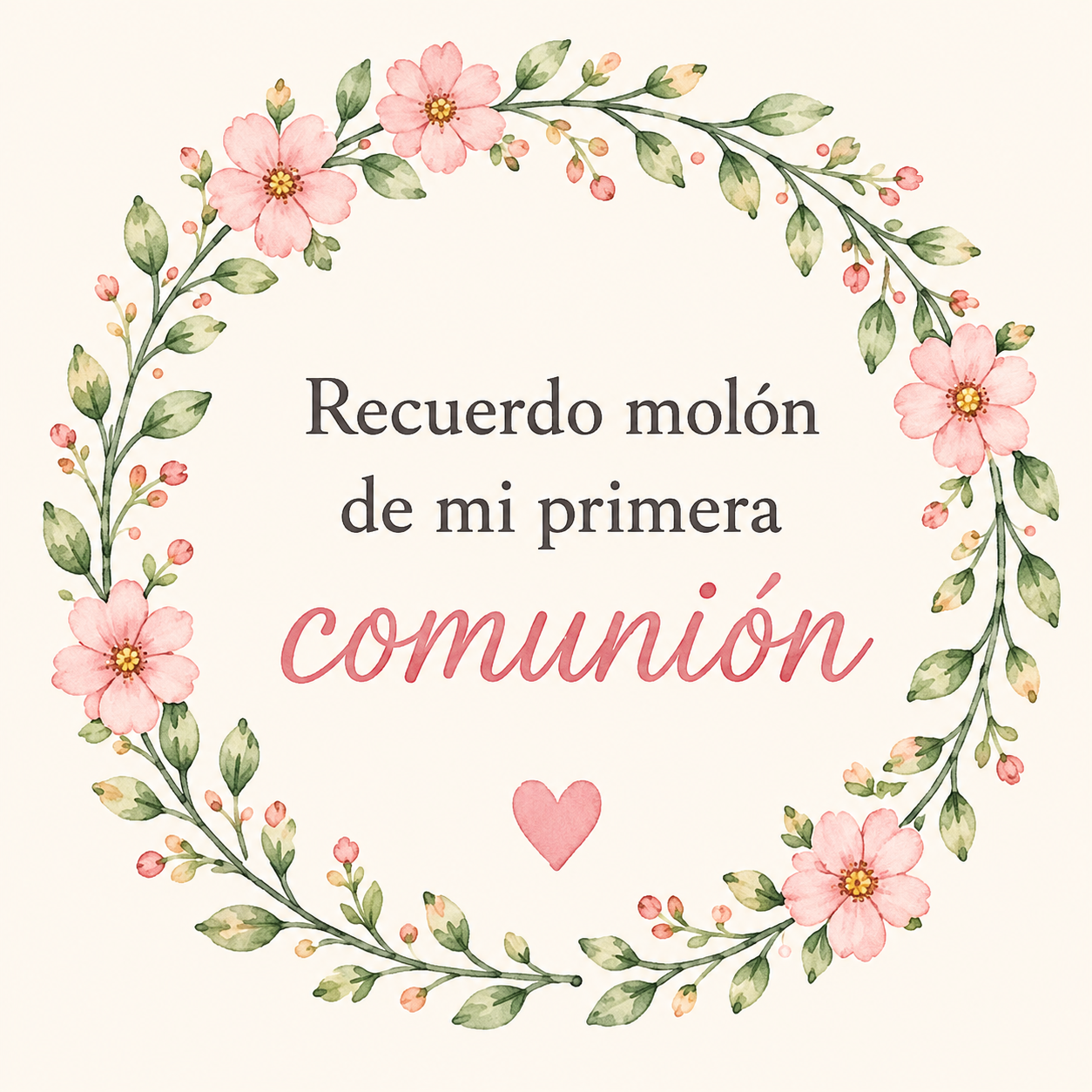 Pulsera de comunión con cruz de nácar niña