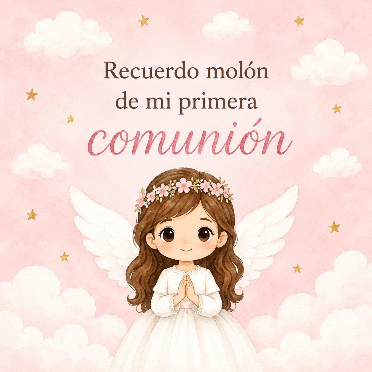 Etiqueta para detalles de comunion
