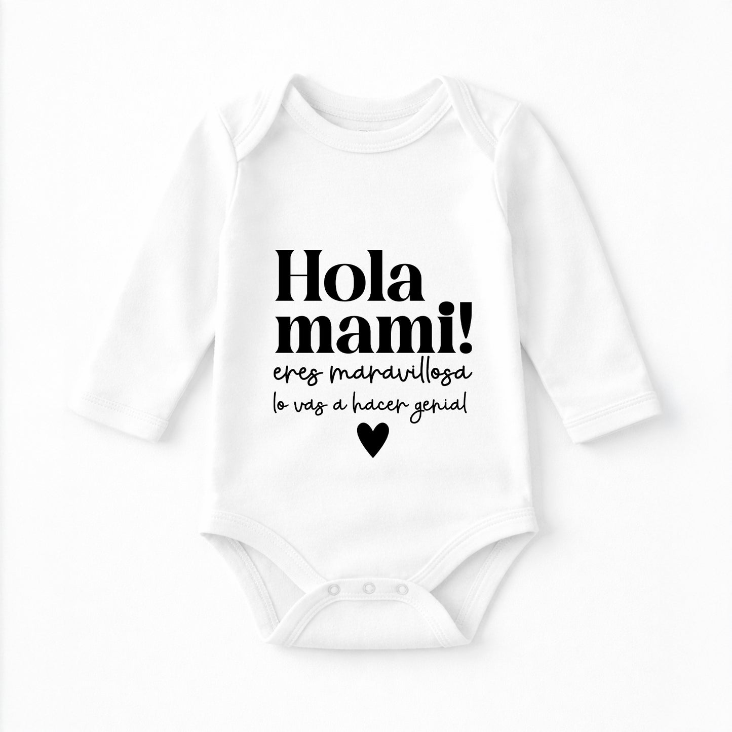 Body de bebé personalizado de manga corta