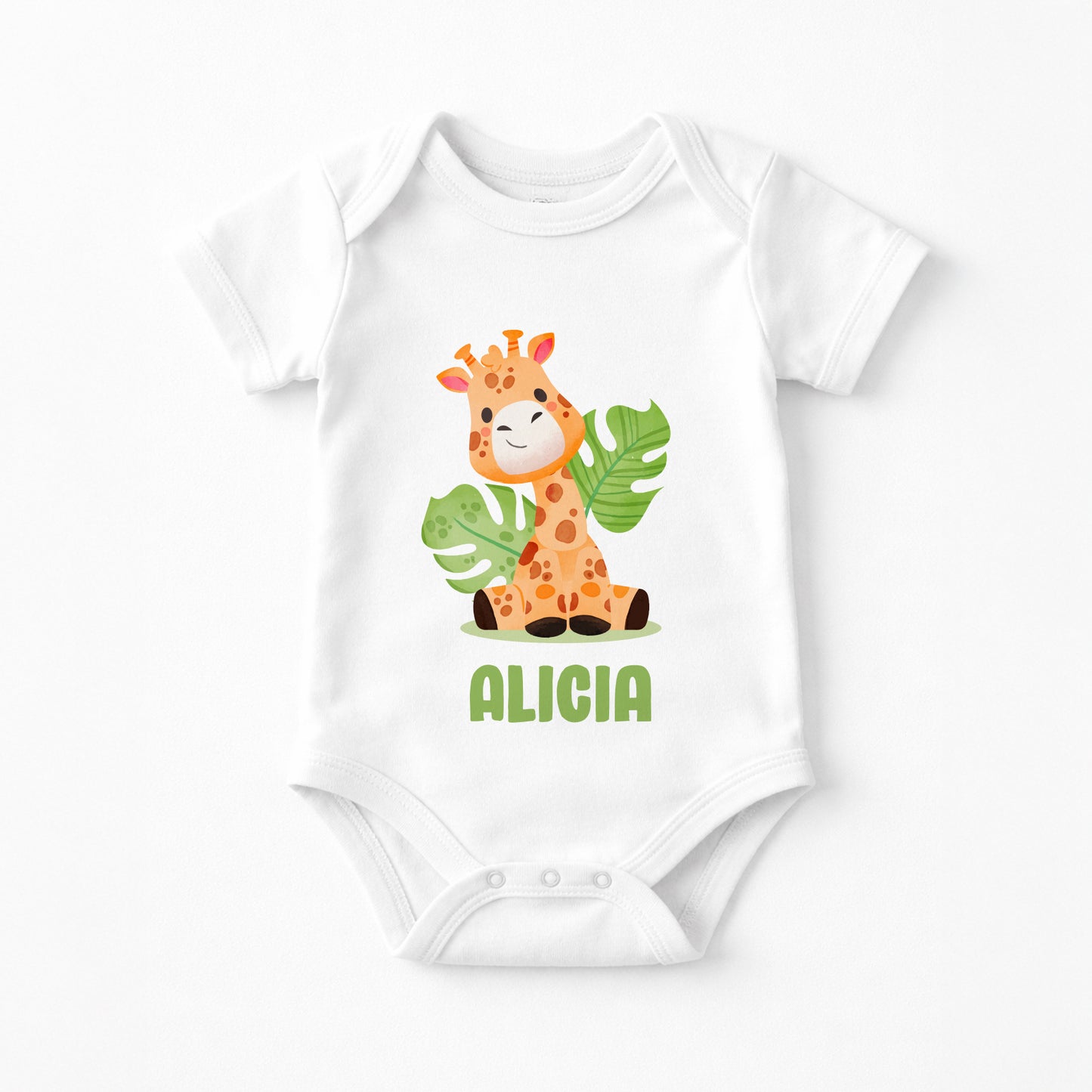 Body de bebé personalizado de manga corta