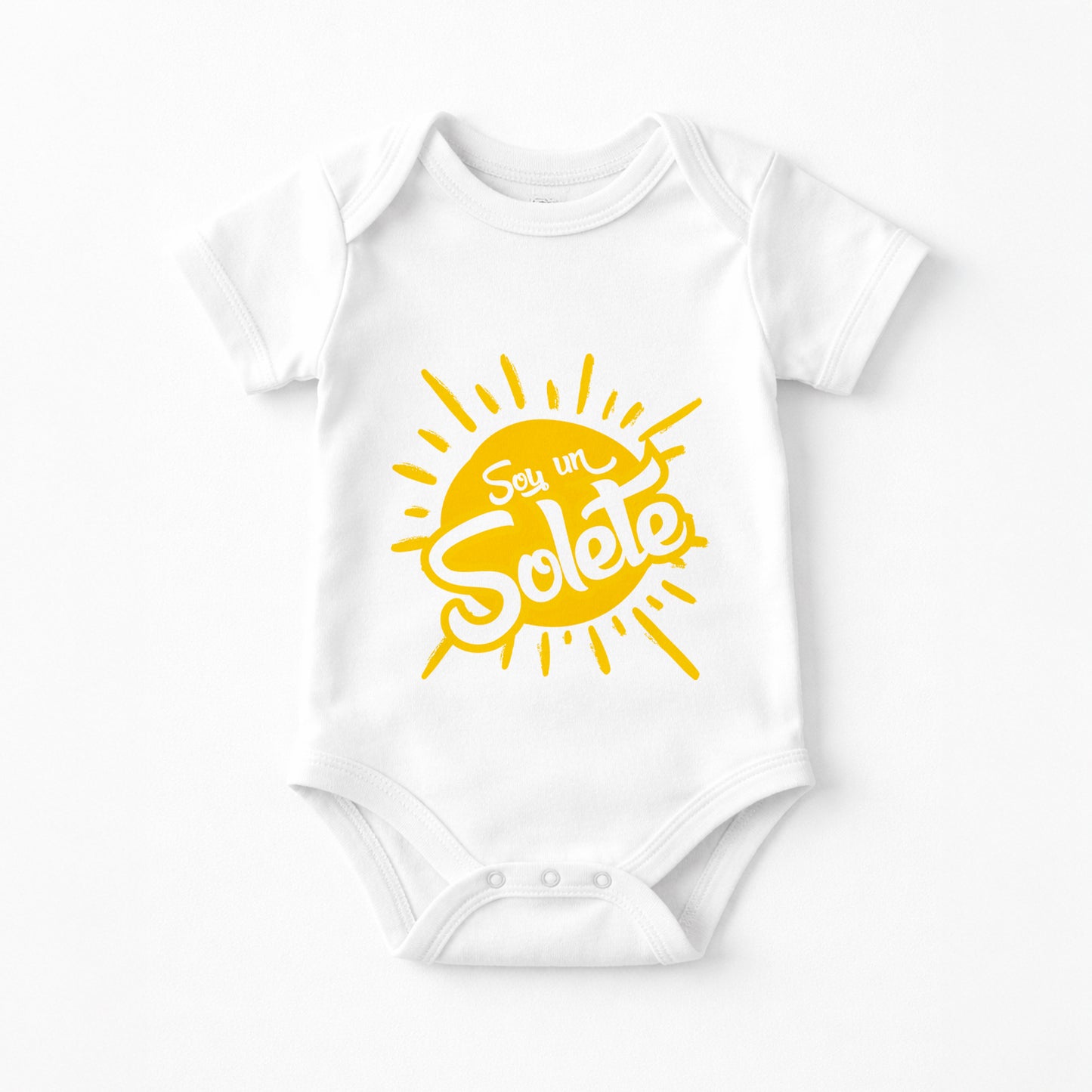 Body de bebé personalizado de manga corta