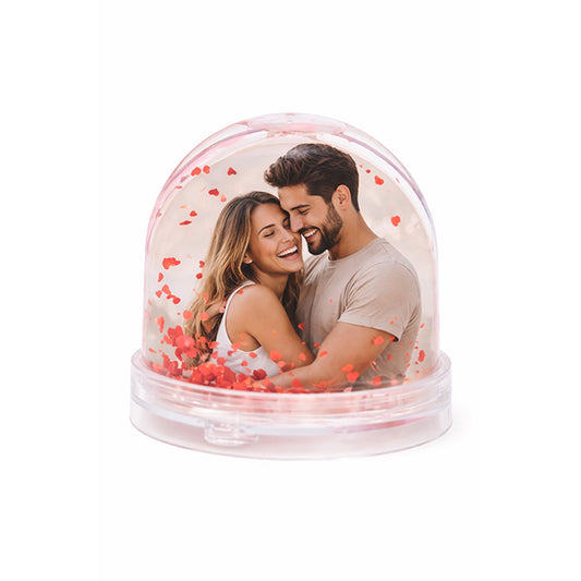 Bola de Agua Personalizada con foto para Parejas