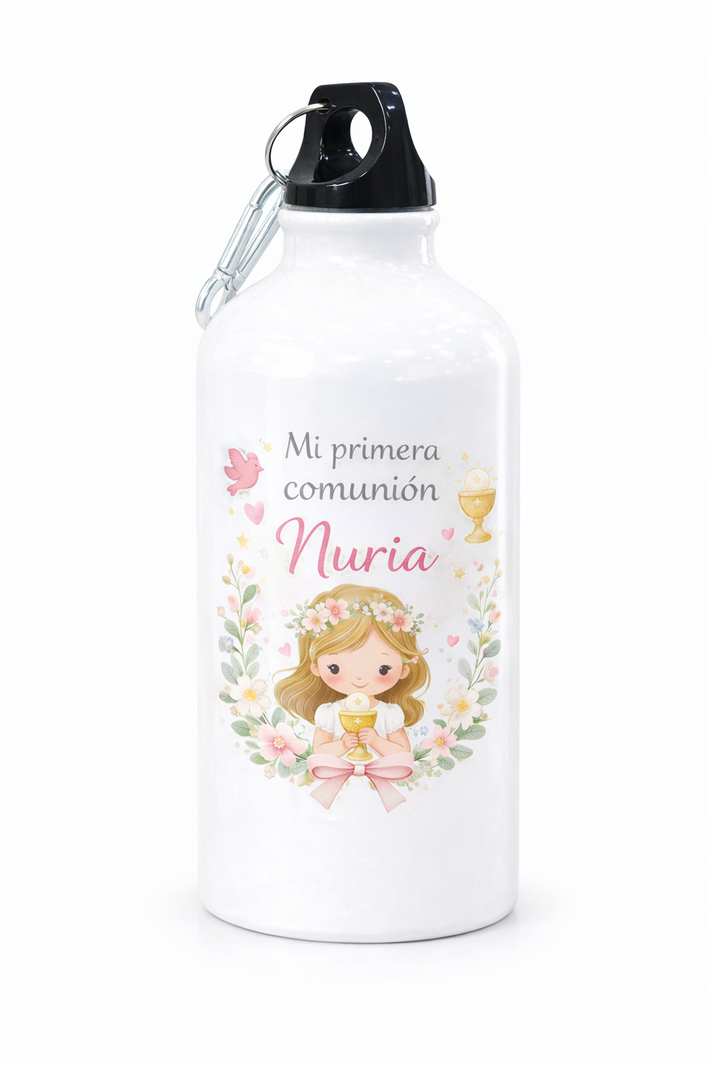 Botella personalizada para Primera Comunión con nombre