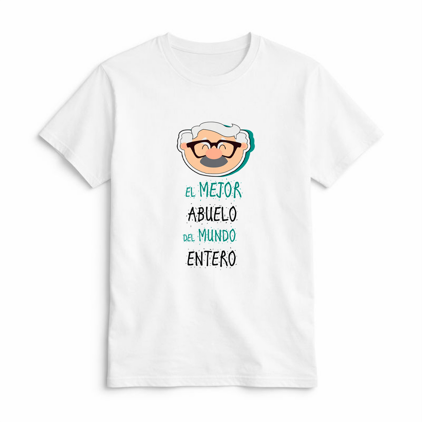 Camiseta El Mejor Abuelo del Mundo Entero