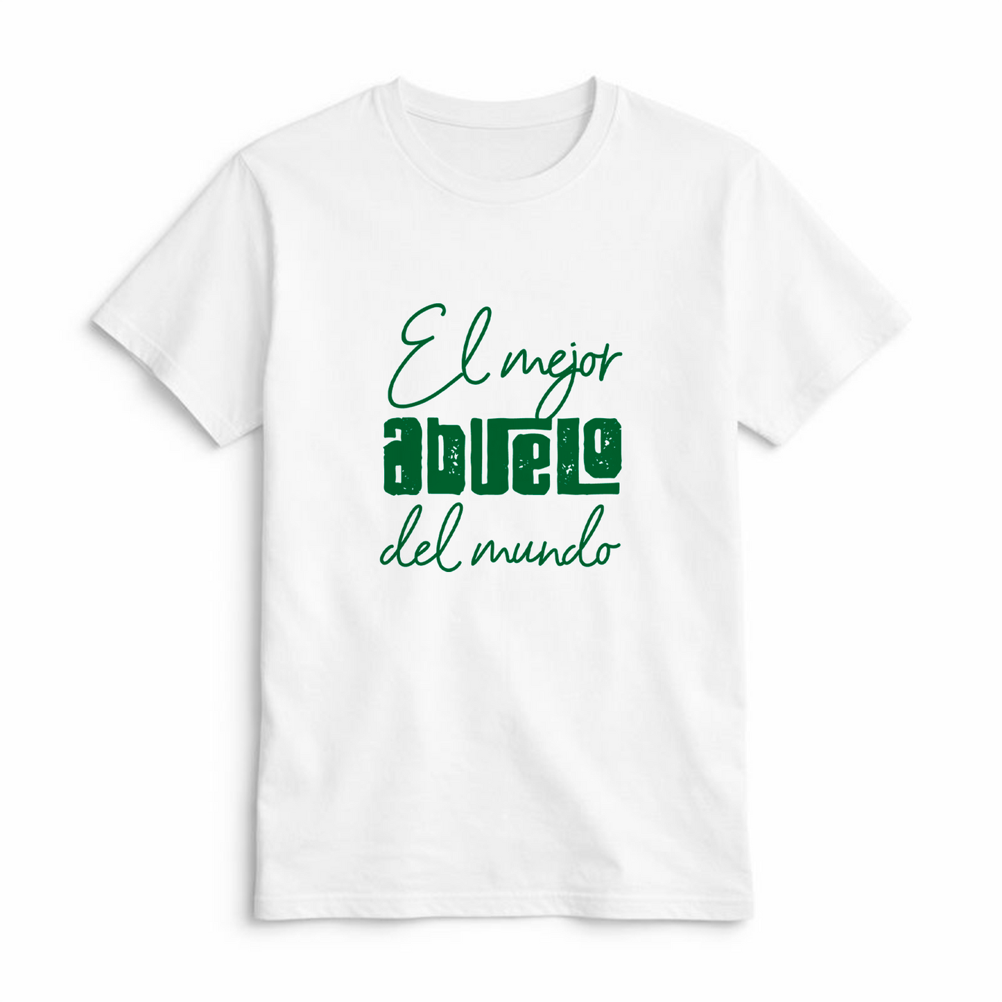 Camiseta El Mejor Abuelo del Mundo Verde