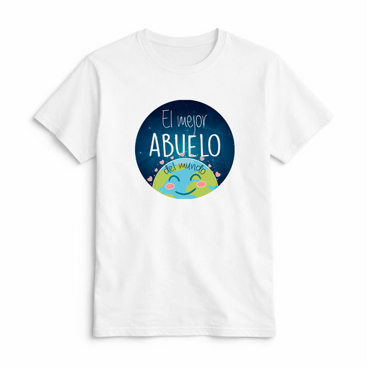 Camiseta El Mejor Abuelo del Mundo