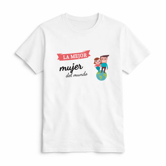 Camiseta La Mejor Mujer del Mundo