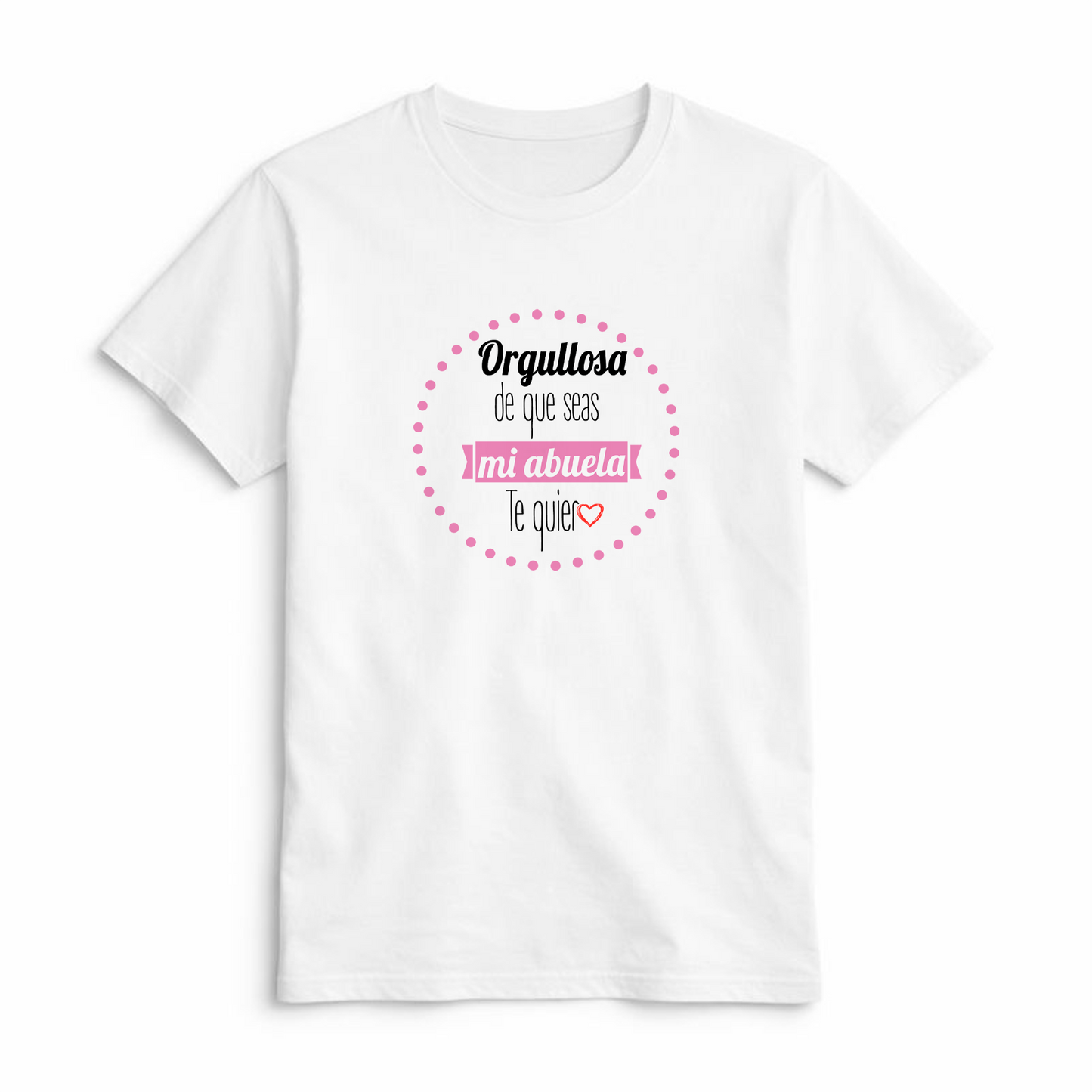 Camiseta Orgullosa de que Seas Mi Abuela