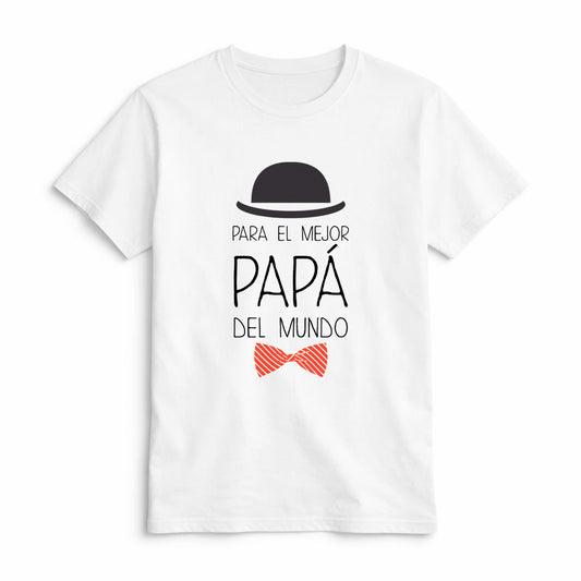 Camiseta Para el Mejor Papá del Mundo