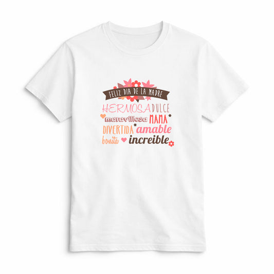 Camiseta para Madre con Frases Bonitas