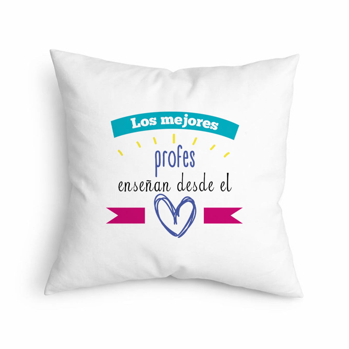 Cojín para Profesores con Mensaje Emotivo – Regalo Especial Fin de Curso