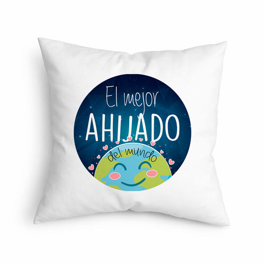 Cojín Regalo Original para Ahijado con Frase Única “El Mejor Ahijado del Mundo”