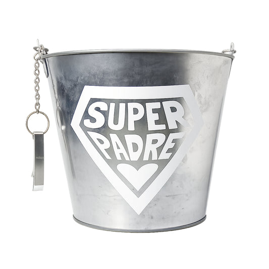 Cubo para cervezas para papá con diseño especial