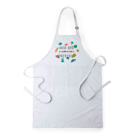 Delantal para avó O mellor avó de todo o universo