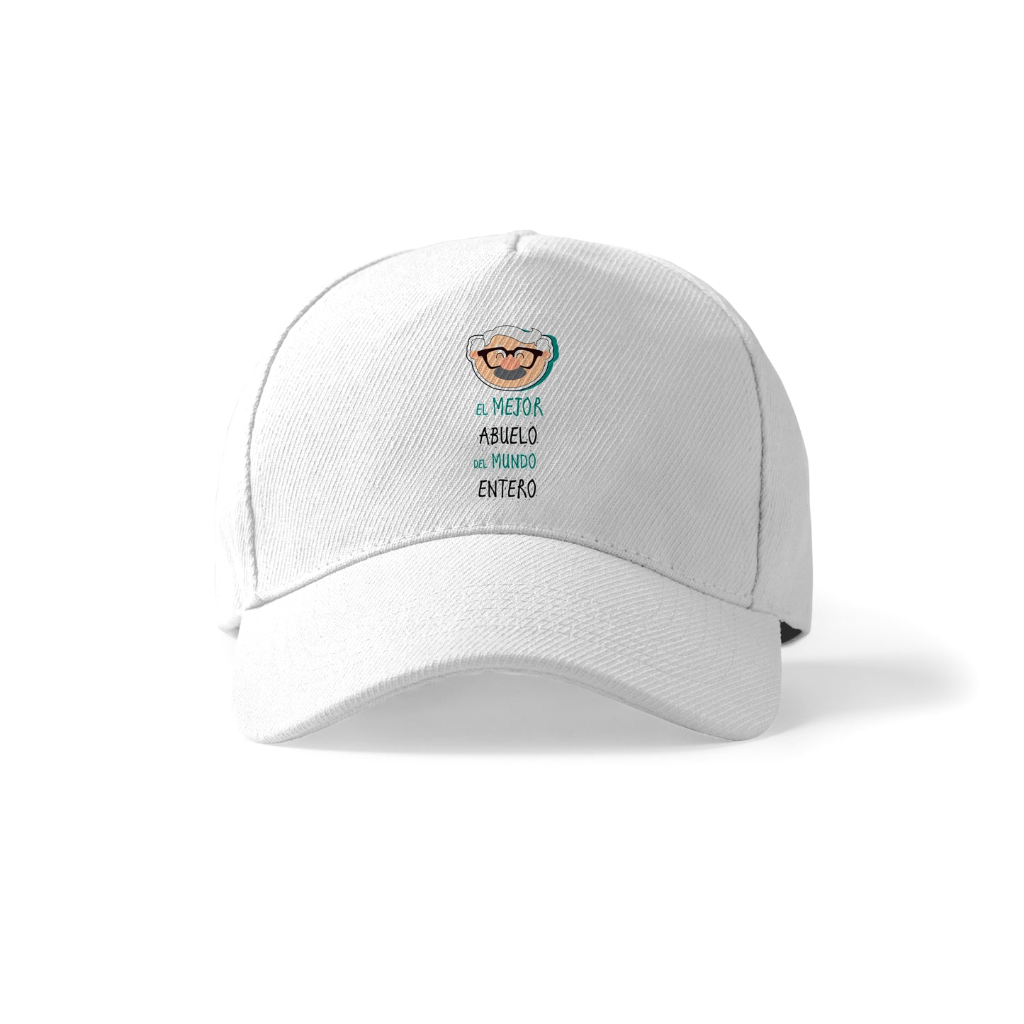Gorra para abuelo con frase “El mejor abuelo del mundo entero”