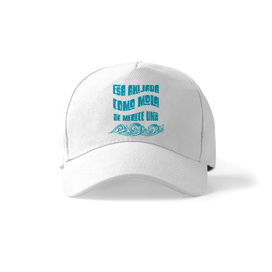 Gorra para ahijada con frase divertida “Esa ahijada como mola”