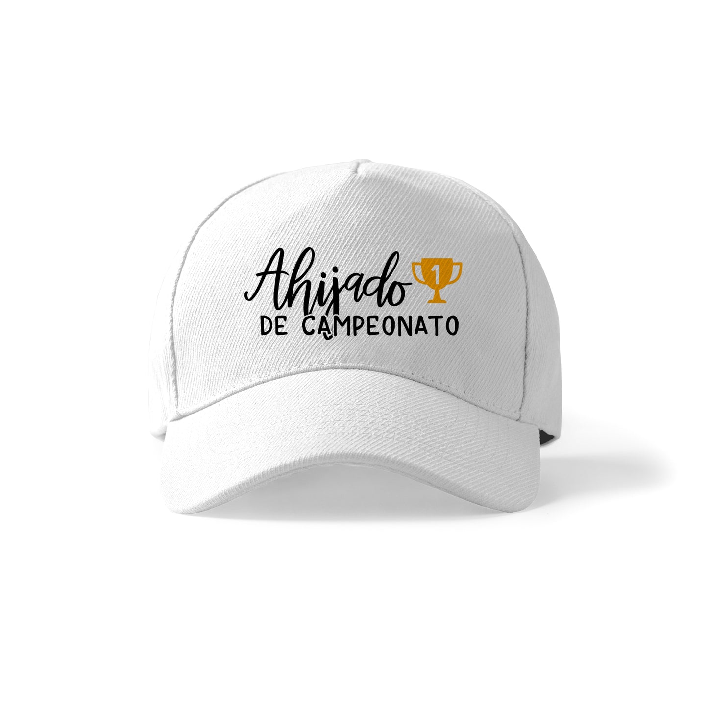 Gorra para ahijado con frase “Ahijado de campeonato”