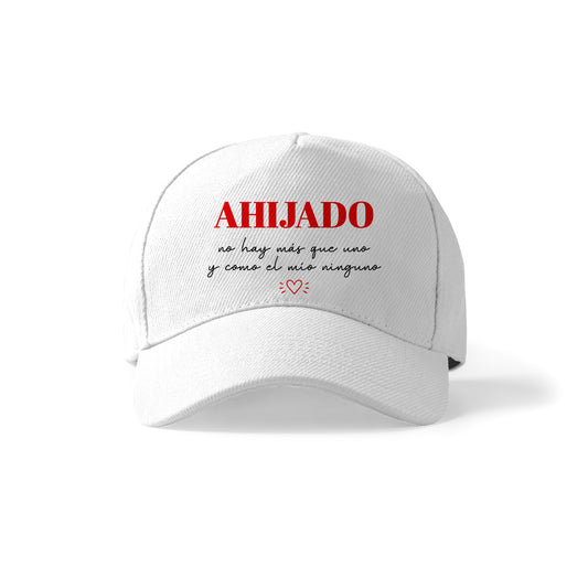 Gorra para ahijado con frase especial “No hay más que uno”