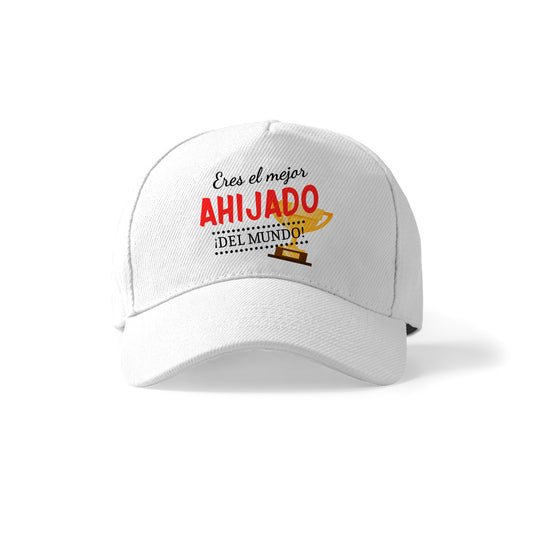 Gorra para ahijado con trofeo “El mejor ahijado del mundo”