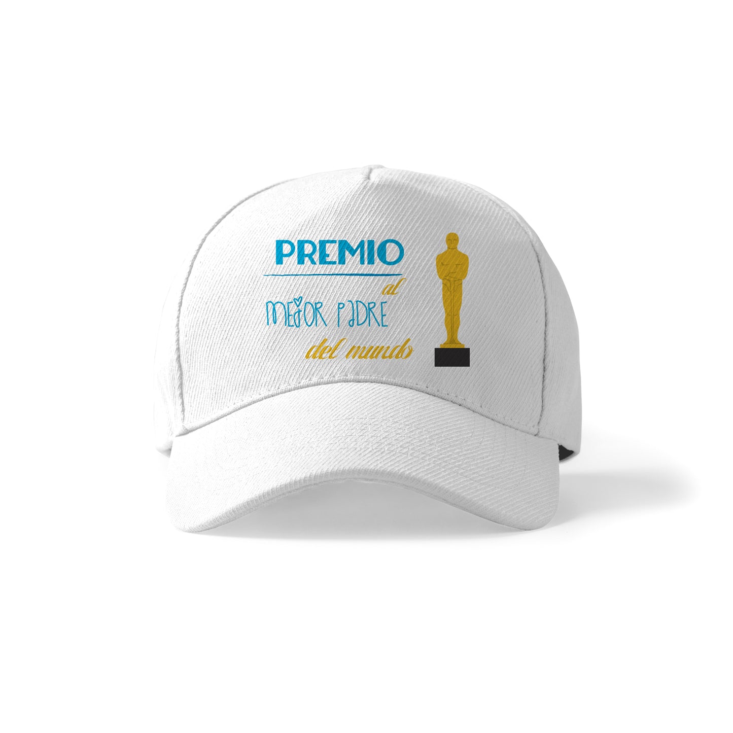 Gorra para padre con diseño premio “Mejor padre del mundo”