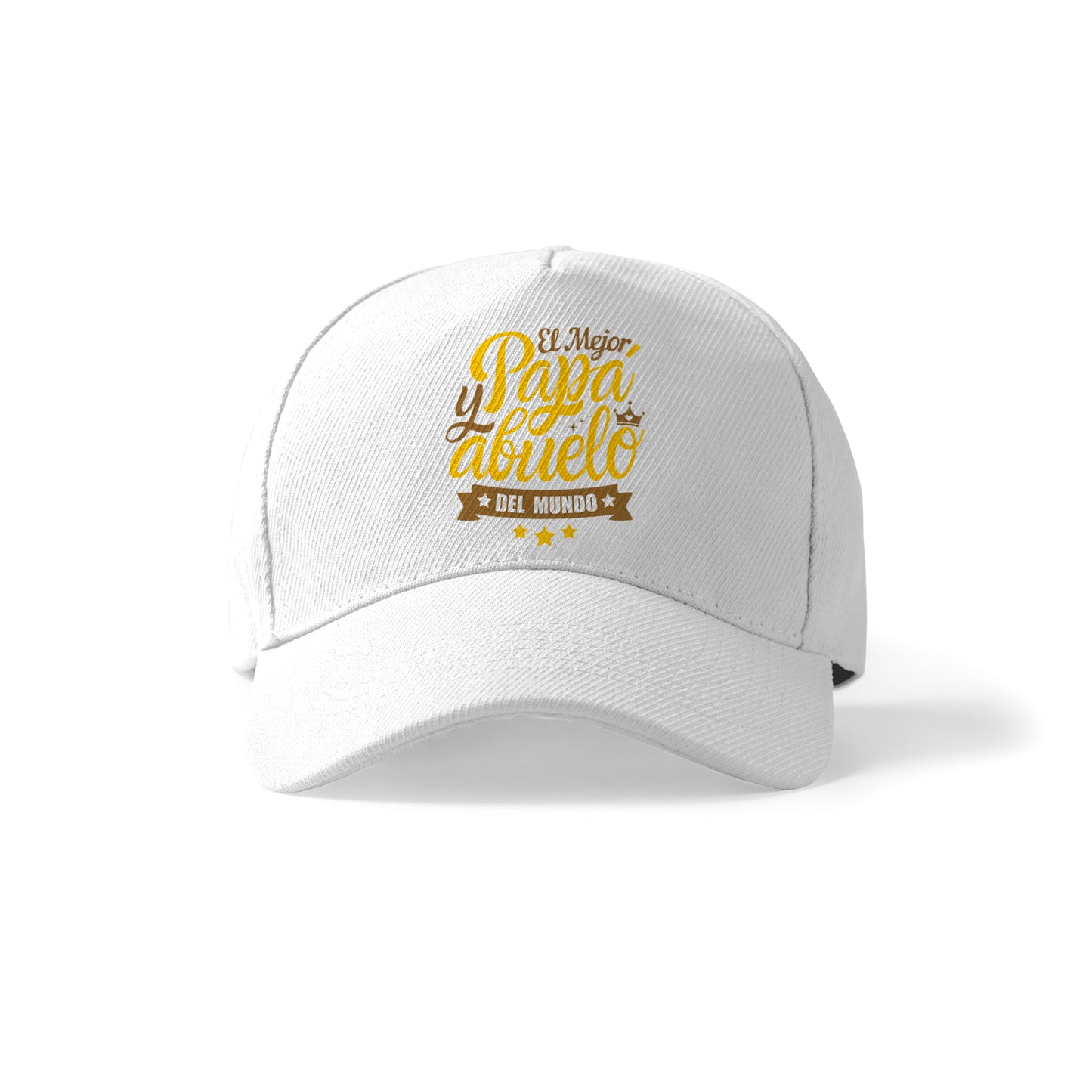 Gorra para papá y abuelo con frase “El mejor papá y abuelo del mundo”