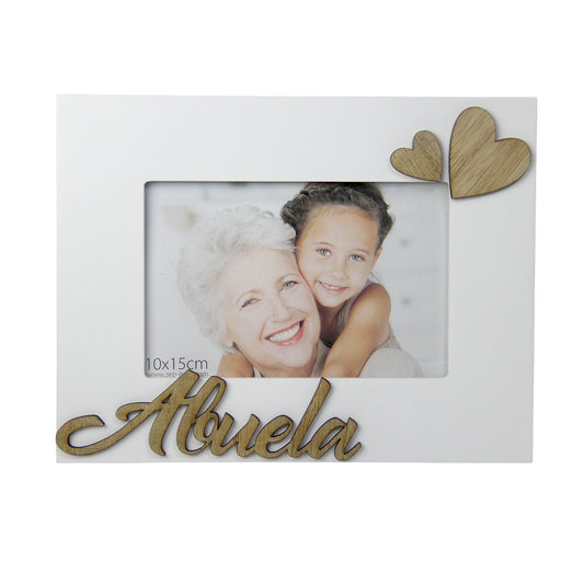 Marco de fotos para abuela con diseño especial