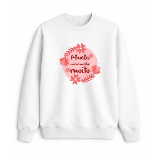 Sudadera abuela queremosche moito regalo emotivo para abuela
