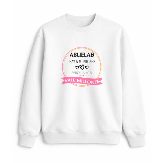 Sudadera abuelas hay a montones pero la mía vale millones
