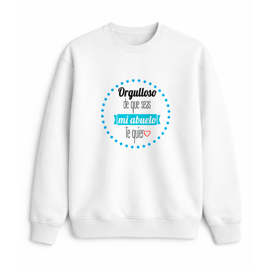 Sudadera abuelo orgulloso regalo emotivo para abuelo