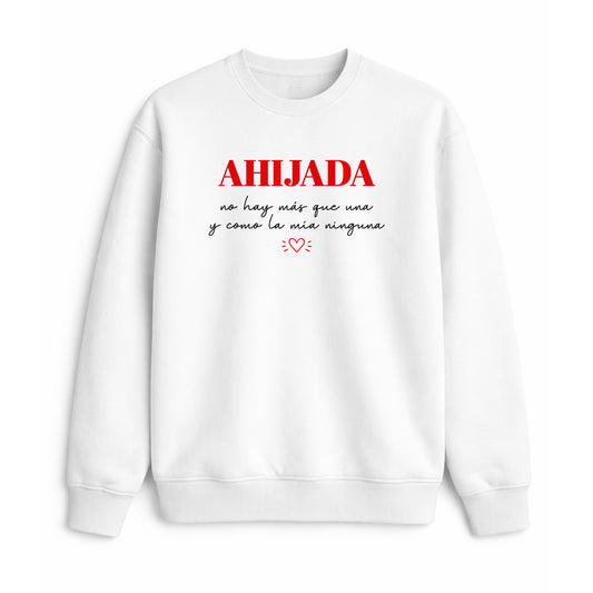 Sudadera Ahijada no hay más que una regalo original
