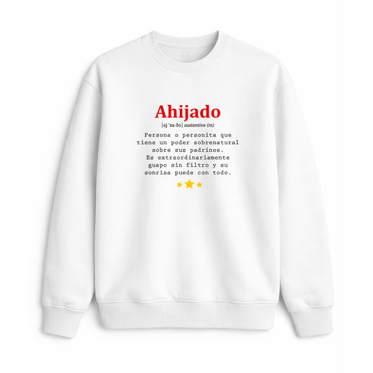 Sudadera ahijado definición divertida regalo original