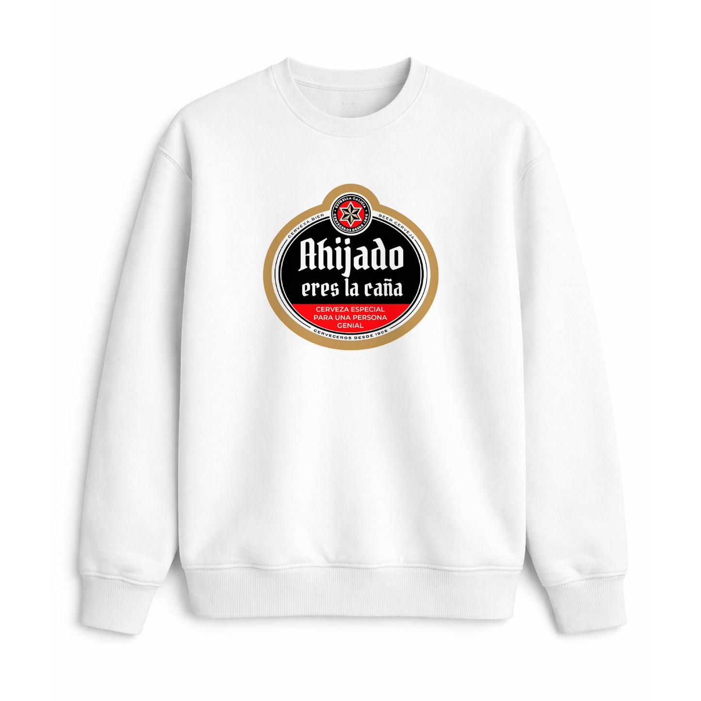 Sudadera ahijado eres la caña regalo divertido